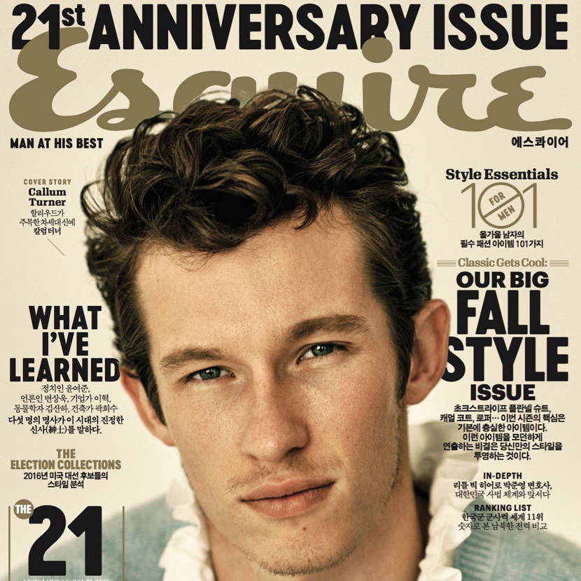 Callum Turner Esquire